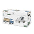 Sweet Jojo Designs Construction Truck Boy Small Fabric Toy Bin Storage Box