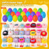 EFLSJIO 24 Pack Prefilled Easter Eggs with Kids Keychains Plush Toy Cute Keychains for Kid Boys Girls for Easter Egg