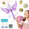 Magic Princess Bubble Wand Maker for Kids - Light Up & Music Automatic Bubble Machine, Birthday Gift