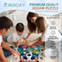 Wooden Jigsaw Puzzles for Adults, Unique Panda Shape Wood Cut Puzzles for Puzzle Lovers, Birthday Gifts for Family