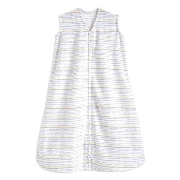 HALO Sleepsack Micro-Fleece Wearable Blanket, TOG 1.0, Multi Stripe Grey, Small
