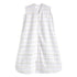 HALO Sleepsack Micro-Fleece Wearable Blanket, TOG 1.0, Multi Stripe Grey, Small