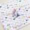 Premium Foam Baby Play Mat 47" X 47", Thicken One-Piece Crawling Mat,