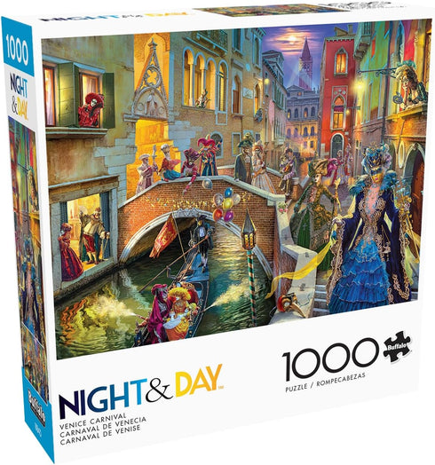 Buffalo Games - Image World - Venice Carnival - 1000 Piece Jigsaw Puzzle for Adults - Perfect for Game Nights, 26.75 x