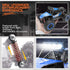 BEZGAR TB201 1:20 Scale RC Cars, High Speed Electric Toy Off Road Vehicle Monster Truck with LED Headlight for 8-12