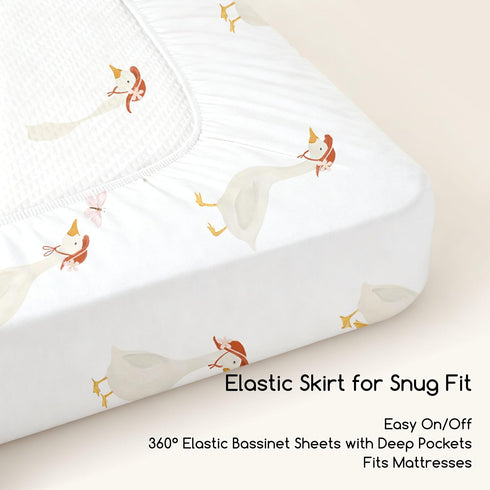 20 33, 3 Pack Bedside Sleeper Bassinet Fitted Sheets x Baby Delight Beside Me