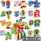 Animal Number Robots Transforming Toys 10-in-1 STEM Learning Toys for Kids Ages