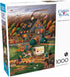 Buffalo Games - Charles Wysocki - Secret Passage Inn - 1000 Piece Jigsaw Puzzle for Adults, Finished Size 26.75 x 19.75