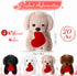 Syhood 20 Pcs Mini Labrador Plush Dogs - 4.72 Inches Puppy Dog with Keychain, Cute Stuffed Animal Party Favor