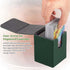 MTG Deck Box with 50 Pcs Card Sleeve, 110+ Card Storage Leather Deck Box for Magic Commander Games