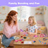 8-12, 1300+PCS 2 6 7 8 9 10 11 12 Nicella Bracelet Making Kit Gifts for Girls Ages Weaving Loom Kit Toys, Kids DIY