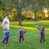 Ayeboovi Toss and Catch Ball Set, 8 Paddles and 4 Balls for Outdoor Toys and Camping Games