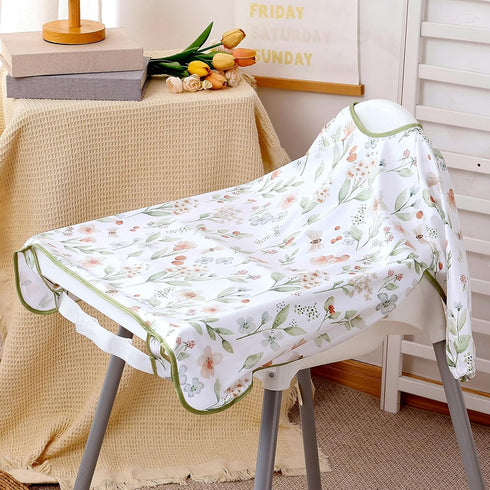 Happy Flute Long Sleeve Baby Bib-Mess Proof Baby Feeding Bibs with Adjustable Design for Babies during Eating