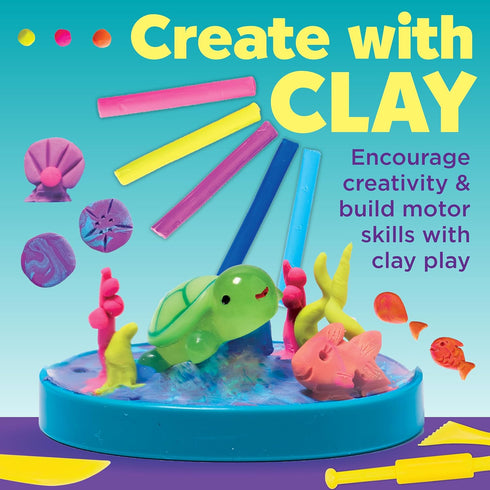 2 6+) Creativity for Kids Make Your Own Water Globes: Mermaids Kit | Sculpt, Decorate & Shake DIY Snow Globes | Fun