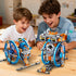 5-in-1 12+ Old(783 HiWEEGO RC Robot Toys with Changeable LED Eyes & Sound, App & Remote Control Rechargeable Robotics