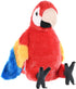 Wild Republic Cuddlekins Scarlet Macaw Plush Stuffed Animal, 12 Inches, Gifts for Kids