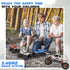 DOUBLE E Ford Raptor F150 RC Car 4WD Monster Truck, 11 Inches Off Road Crawler Vehicle Toy Gift for Boys Girls 6-12