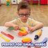 READY 2 LEARN Dough Tools Set of 6 - Playdough Tool Set for Toddler Crafts, Roll, Cut, Mold, and Flatten