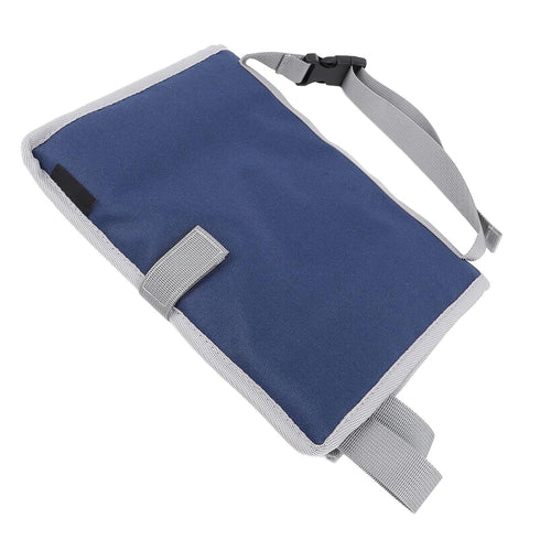 Foldable Airplane Tray Cover with Pockets, Portable Toddler Travel Table Tray Toy Organizer Bag for Kids and Adults