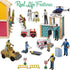 Beverly Hills Doll Collection Sweet Li’l Family Dollhouse Figures Set of 10 Action Figures for Kids