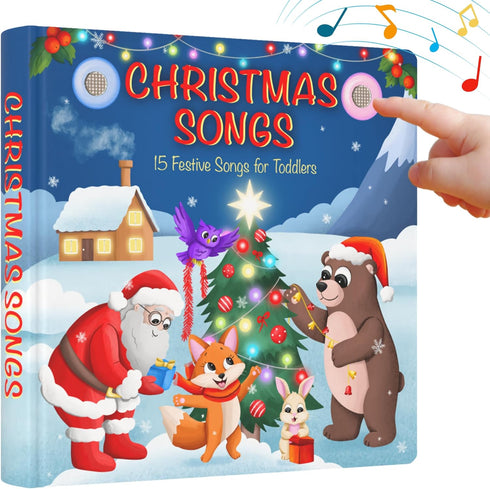 LEARNING BUGS Christmas Songs Sing Along with 15 Festive Holiday Tunes, Musical
