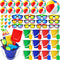 Pool Party Favors Beach Party Favors - 60 PCS Pool Toys For
