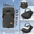 bemece Winter Baby Car Seat Cover, Universal Warm Infant car seat Cover with Zip, Waterproof & Windproof, Machine