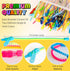 120 7.5, UpBrands Students Incentives Friendship Zipper Bracelets Easter Favors for Kids, Stress Relief Quiet Fidget