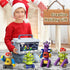 3-5, 35 Playset Magnetic Robot Toy for Kids PCS STEM Educational with Storage Box, DIY Stacking Monster Robots, Toddler