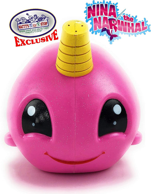 Nina The Narwhal (Pink Unicorn of The Sea) Water Sprinkler for Kids