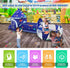 TTLOJ Gift 3pc Rocket Ship Kids Play Tent, Ball Pit, Crawl Tunnel, Toddlers Playhouse Castle Toys