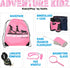 Backpack. Set Adventure Kidz - Outdoor Exploration Kit, Childrens Toy Binoculars with Case, Flashlight, Compass, Fox