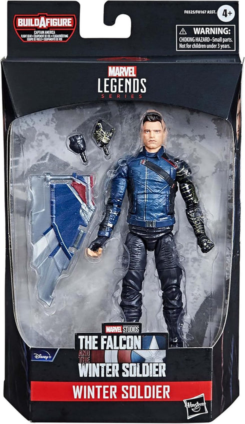 Marvel Legends Series Avengers 6-inch Action Figure Toy, Winter Soldier, Premium Design with 2 Accessories for Kids Age
