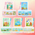 CMTOOP 5 Pack Reusable Water Coloring Book for Toddlers, Water Doodle Book Toys, Paint with Water Books,Mess-Free