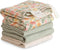 mushie Muslin Organic Cotton Washcloths 5-Pack (Pastel Blooms Combo) | Soft Wipes