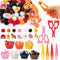EZdhuawuse Farm Animals Sensory Bin Fillers - 301Pcs Summer Fine Motor Toys Sorting