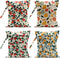 VBCVBGFH 4 Pack Cute Fruit Wet Bag Waterproof Washable Reusable Wet Dry Bag