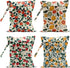 VBCVBGFH 4 Pack Cute Fruit Wet Bag Waterproof Washable Reusable Wet Dry Bag