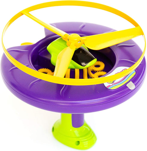 Gazillion Bubbles - Sky Bubbles Bubble Launcher, 4oz Bottle of Solution Included for Parties & Playtime