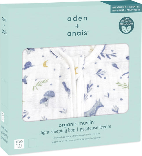 aden + anais Baby Sleep Sack - Lightweight Wearable Swaddle for Newborns