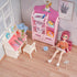 WEHOO 74Pcs Set Backpack Dollhouse Acessories Furniture Mini Cabinet with Drawers Case Handbag Towel Cosmetic Bathroom
