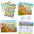 JLNGTHONG Monster Car Potty Training Reward Chart, Potty Training Sticker Chart for Kids