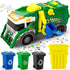 Large Garbage Truck Toy Set for Boys Ages 3 4 5 6