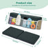 Elbow Set, Elbow Comfortable Baby Bath Kneeler and Rest Pad Thick Memory Foam Bath Kneeling Pad with Support, Baby