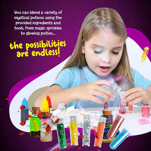 6 7 8 9 10 8-10 7-8 6-8 Dan&Darci Fairy Magic Potion Kit for Kids - Birthday Gifts for Girls - Year Old Girl Gift Ideas