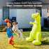 Float Joy Sprinkler for Kids, Inflatable 5.5ft Giant Dinosaur T-REX Water Toy for Pool Party Decorations
