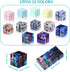 Gejoy 12 Pieces Mini Cube Blocks Desk Toy Magic Sensory Tool Blocks Puzzle Flip Cube for Teens Adults Birthday Favors