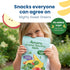 6 Amara Smoothie Melts - Mighty Sweet Greens - Baby Snacks Made With Fruits and Vegetables - Healthy Toddler Snacks