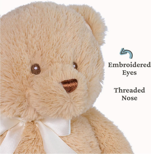 10 GUND Baby My First Teddy Bear, Ultra Soft Animal Plush Toy for Babies and Newborns, Light Brown/Tan