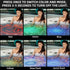 Swimming (3AAA Bathtub Floating Light, Pool Lights with Colorful Fish Pattern for Bathroom Toys, Aquariums, Various